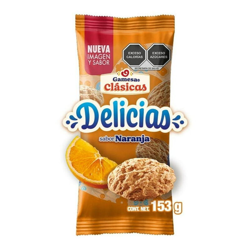 Delicias Naranja 153gr image number null
