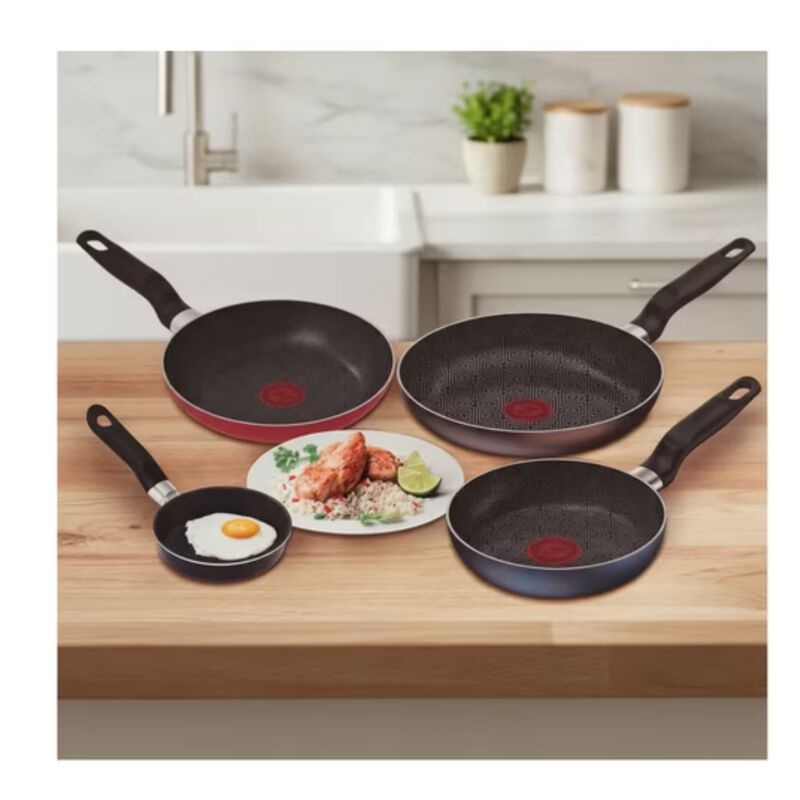 Jgo De Sartenes T-fal 1582700 12,18,20,24 Mix E... image number null