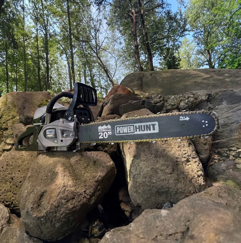 Motosierra A Gasolina 20plg 58cc 2 Barras/2 Cad... image number null