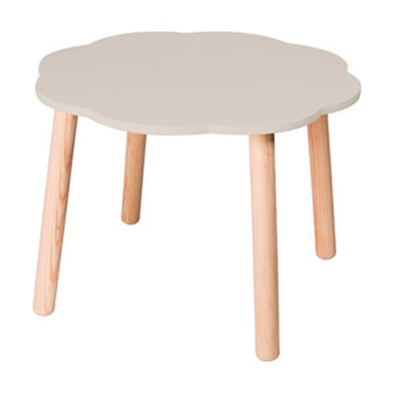 Mesa de Madera Con Forma de Nube-Gris Claro image number null