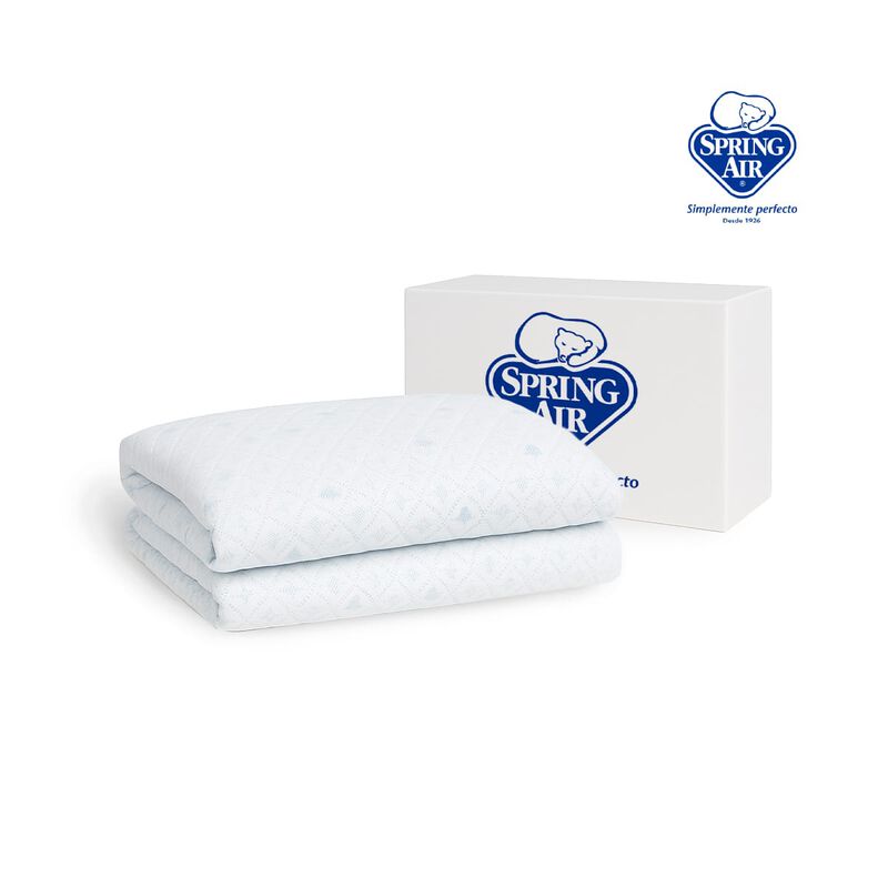 Spring Air Cubre Colch&oacute;n Queen Size Cool Sleep.... image number null