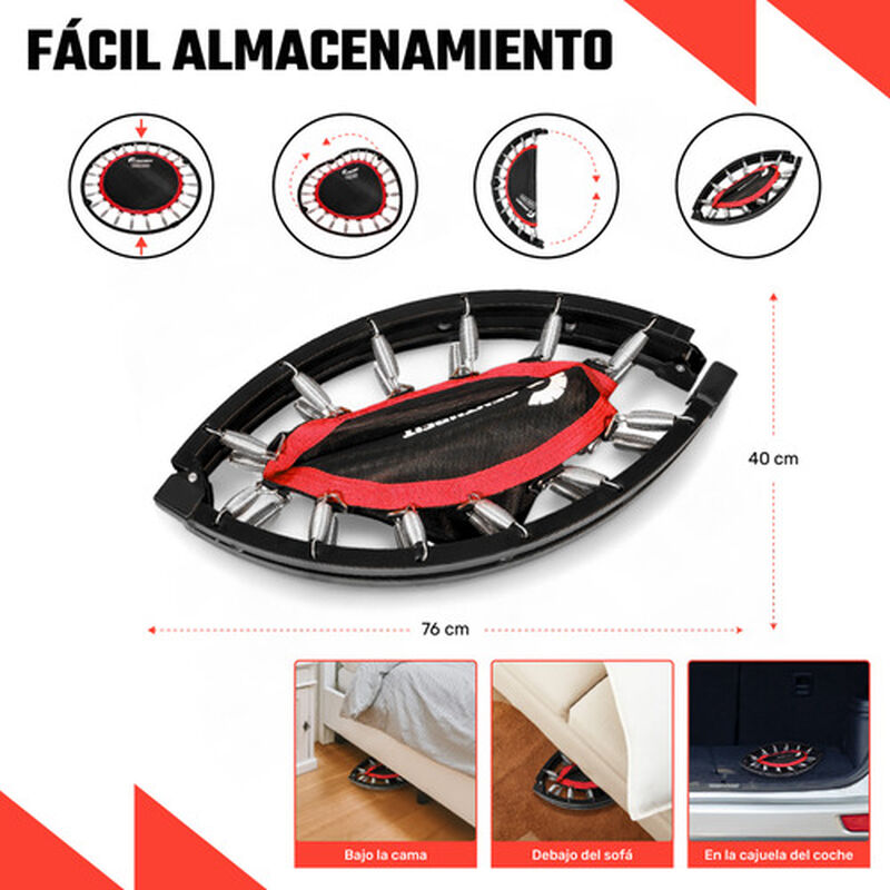 Trampol&iacute;n Brincol&iacute;n Plegable Aerobics Fitness J... image number null
