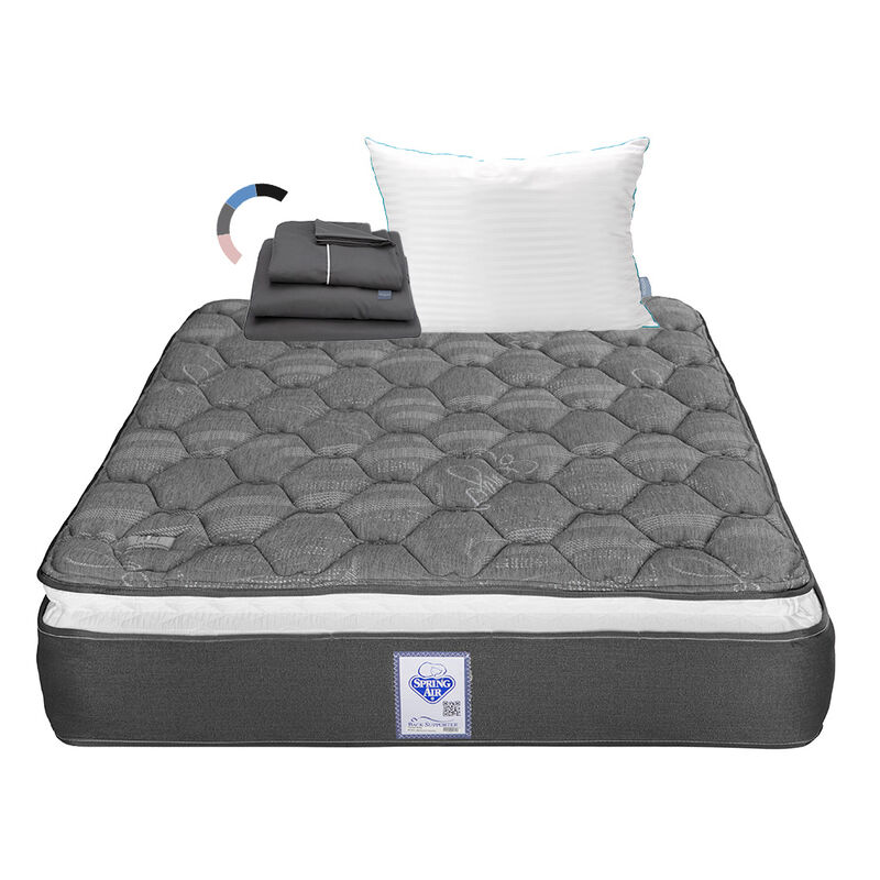 Colch&oacute;n Spring Air Aries Matrimonial + Almohada... image number null