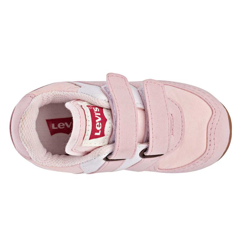 Levi's Tenis para beb&eacute; ni&ntilde;a rosa blanco image number null