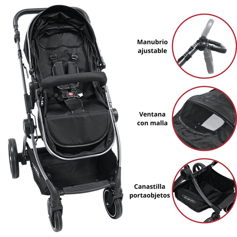 Carriola para Beb&eacute; Asiento Reversible Convertib... image number null