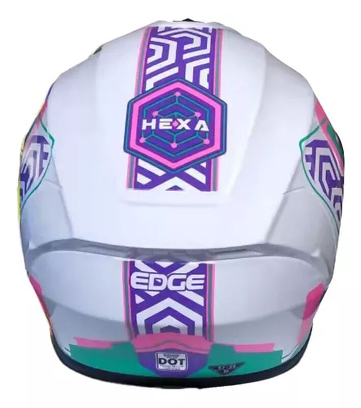 Casco Integral Edge Frankie Hexa Con Certificad... image number null