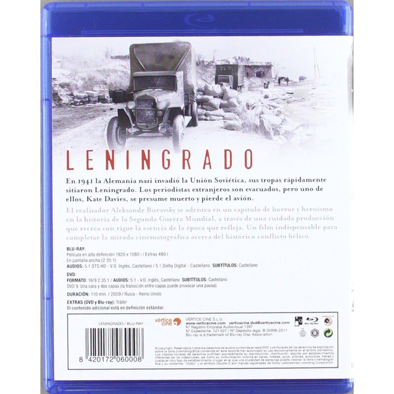 Leningrado [combo Dvd + Blu-ray] image number null