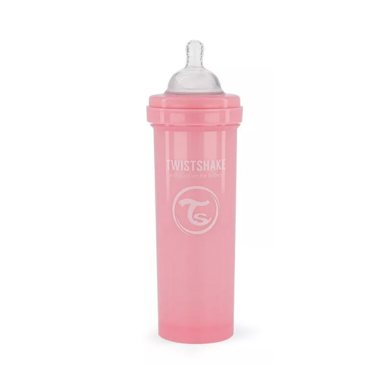 Biber&oacute;n Twistshake Anti-c&oacute;lico 11oz Rosa Pastel image number null