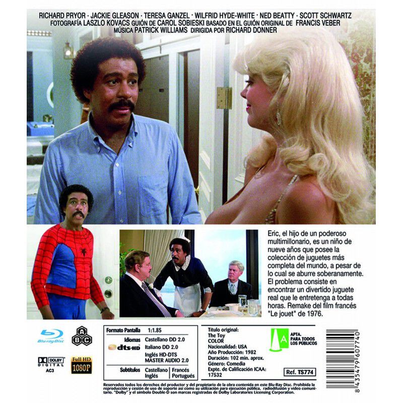 Su Juguete Preferido [blu-ray] (1982) The Toy image number null