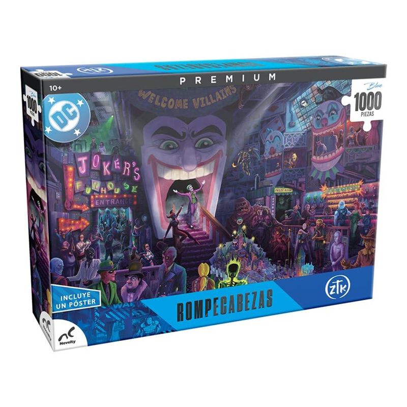 Rompecabezas DC C&oacute;mics Joker de Zack Kinkade 10... image number null
