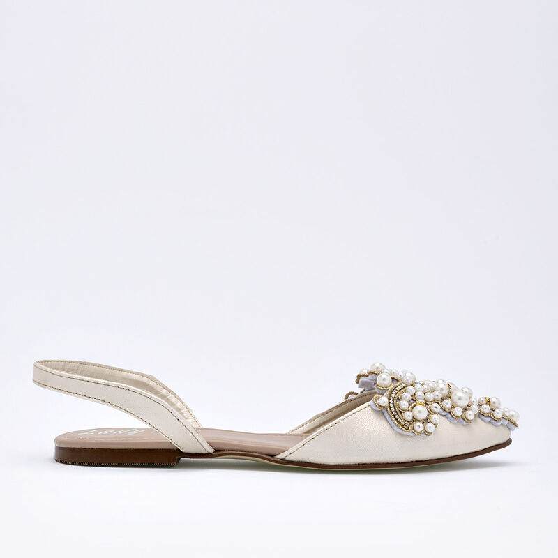Lady One Zapatillas de fiesta para mujer beige ... image number null