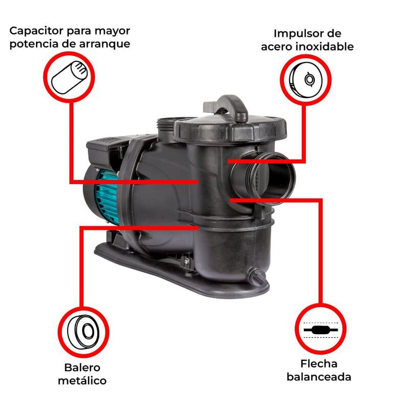 Bomba para Alberca, IUSA 3/4 HP image number null