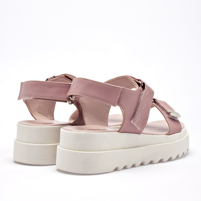 Moramora Sandalia para mujer rosa image number null