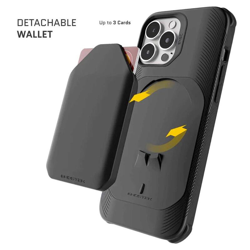 Funda GHOSTEK Exec para iPhone 13 PRO MAX Negra... image number null