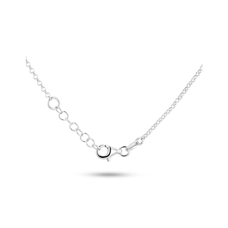 Gargantilla De Plata 925 Con Zirconias Sil-88 image number null