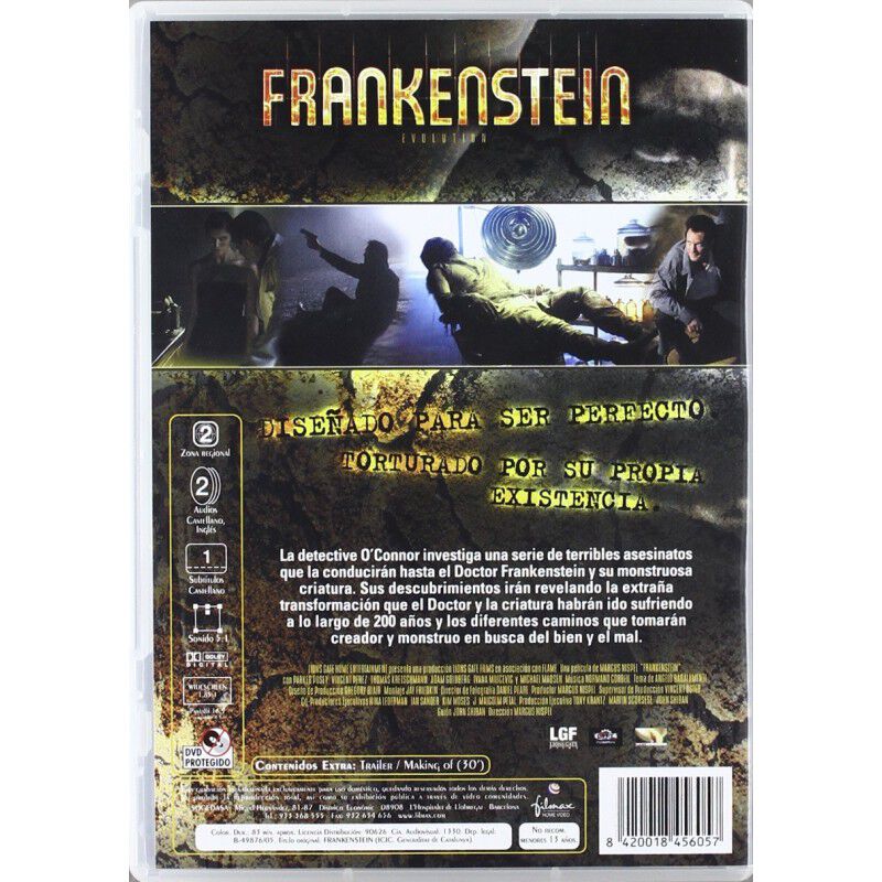 Frankenstein Evolution [DVD] (2004) Frankenstei... image number null