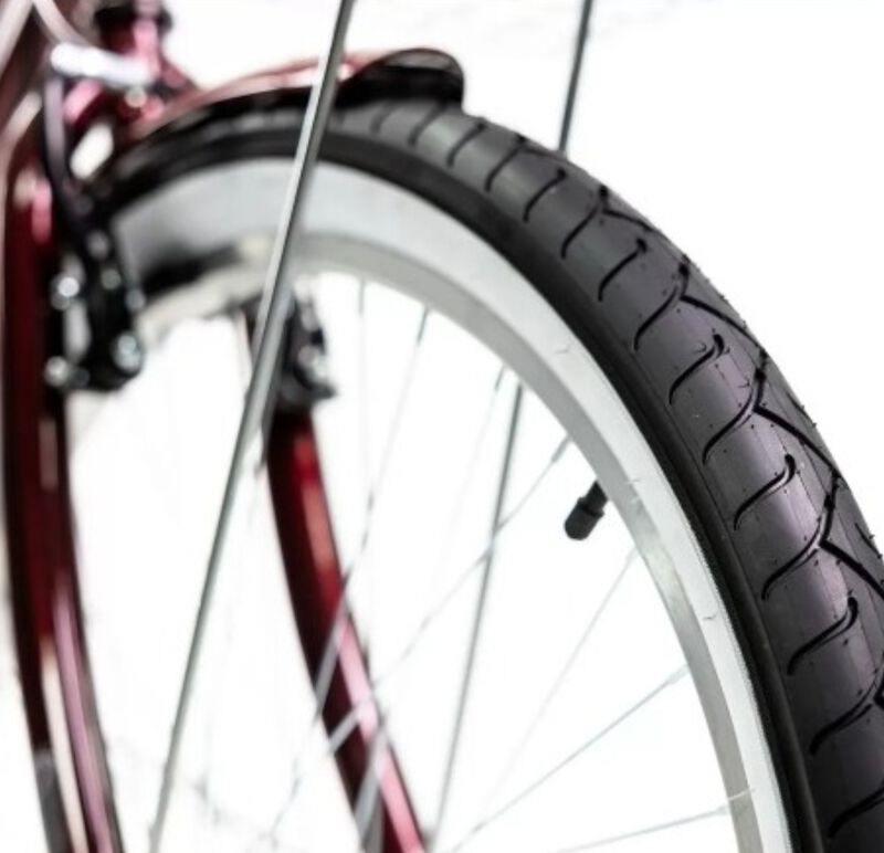 Bicicleta Mercurio Urbana Country R24 Marr&oacute;n Me... image number null