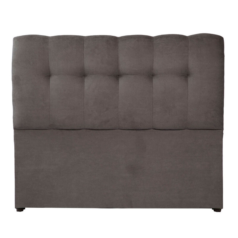 Cabecera Queen Size Dicasa Nube Gris Oscuro image number null