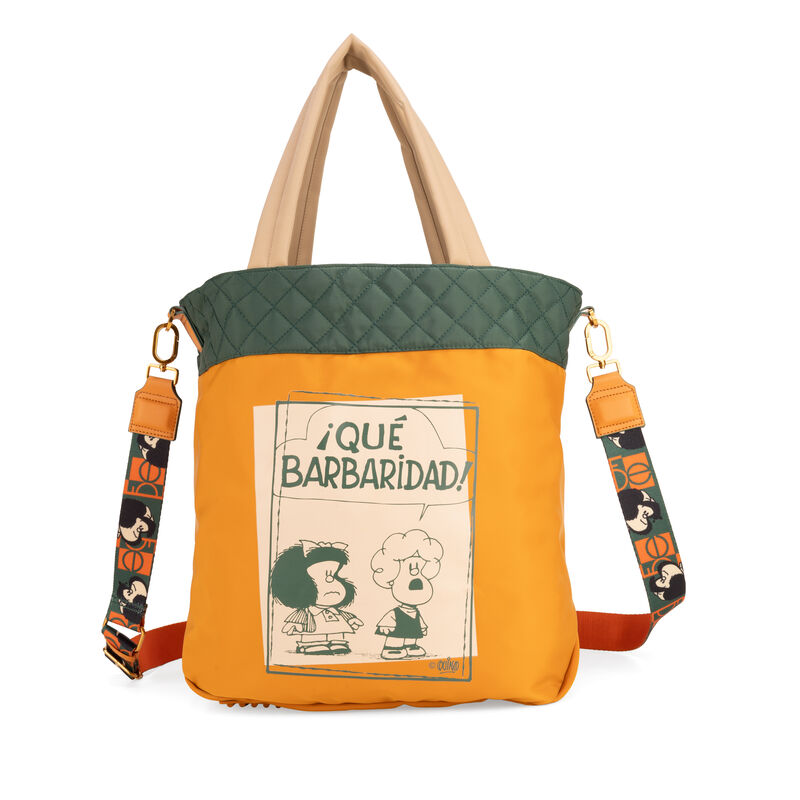 Pa&ntilde;alera Tote Maxi Dise&ntilde;o Ic&oacute;nico Oe X Mafalda ... image number null