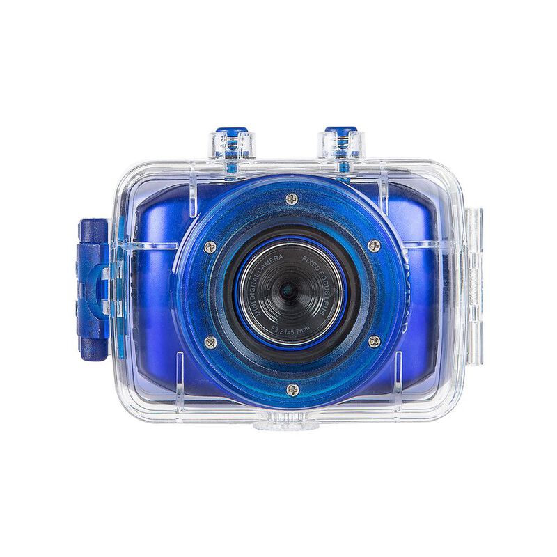 C&aacute;mara Digital 5.1 Mpx Vivitar Waterproof Azul ... image number null