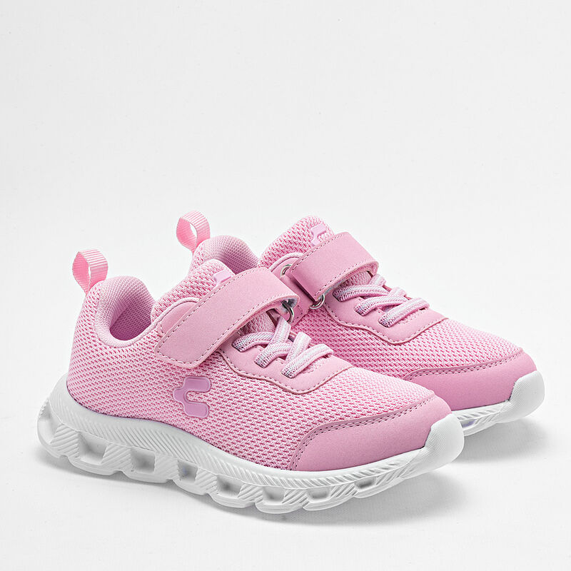 Charly Tenis deportivo para ni&ntilde;a rosa, agujeta ... image number null