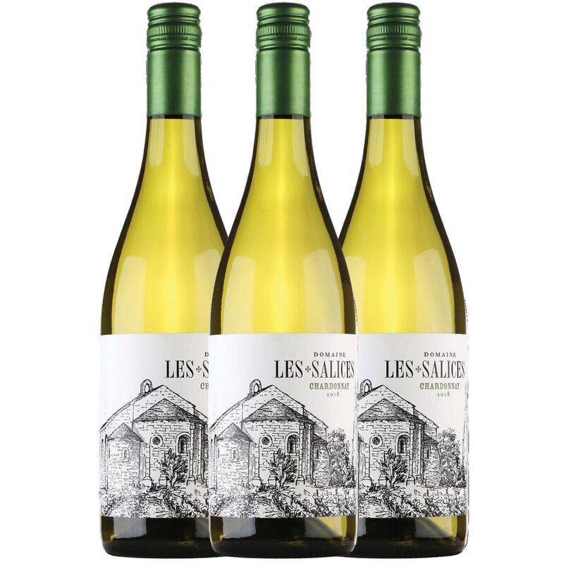 Vino Blanco Domaine Les Salices Pays D'oc Chard... image number null