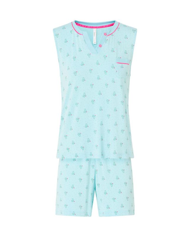 Pijama Cactus S/M Verde image number null