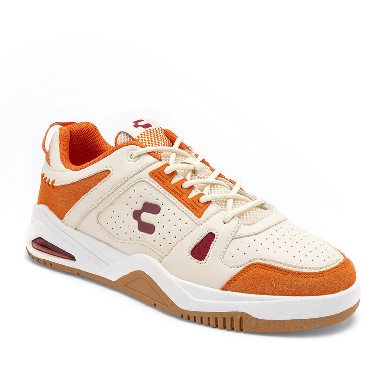 Charly Tenis urbano para hombre beige naranja image number null