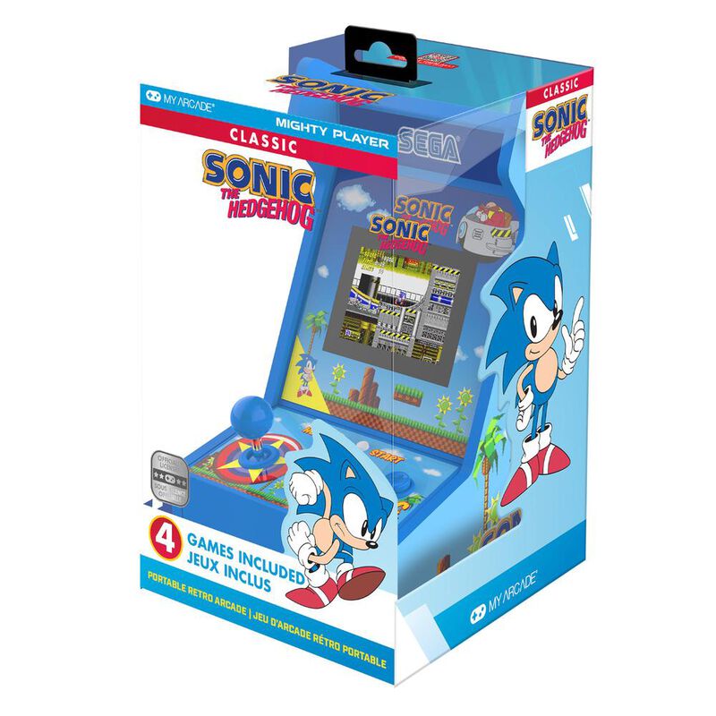 Mini Arcade Sonic The Hedgehog Mighty Azul image number null