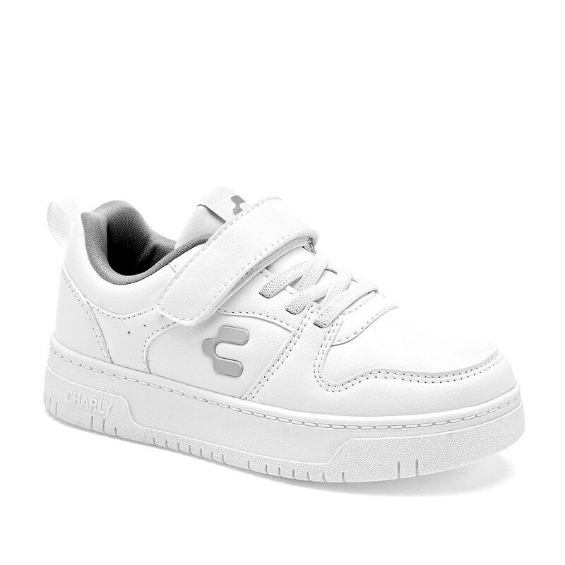 Charly tenis para ni&ntilde;o  blanco cod 139665-D image number null