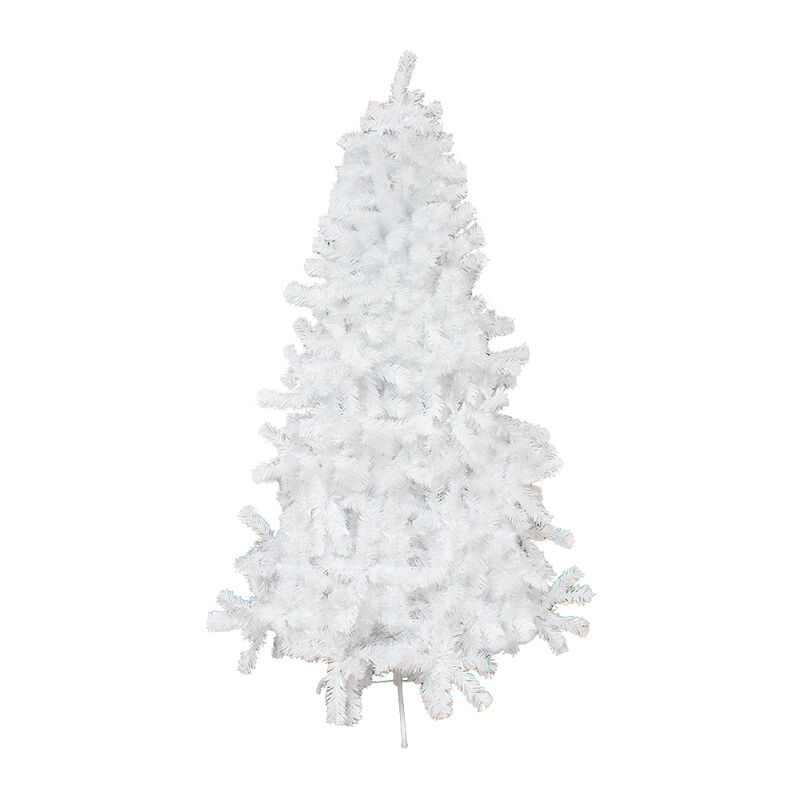 &Aacute;rbol Navide&ntilde;o Esponjado Blanco Artificial 180 ... image number null