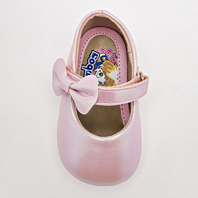 Coqueta Zapatitos para beb&eacute; ni&ntilde;a rosa tornasol image number null