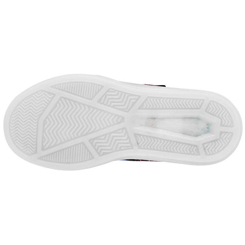 Space Boys Tenis urbano para ni&ntilde;o negro rojo, c... image number null