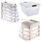 COMBO MINI ORGANIZADOR + CAJONERA 3 NIV + CAJA 42 LTS