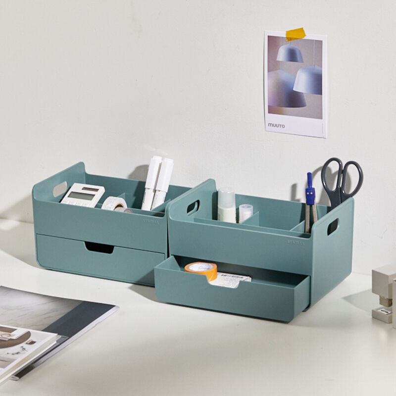 Combo Organizador Para Escritorio Verde image number null