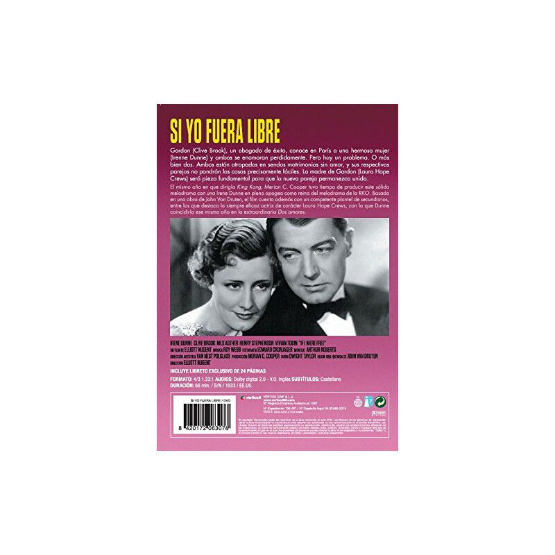 Si Yo Fuera Libre (1933) [dvd] image number null