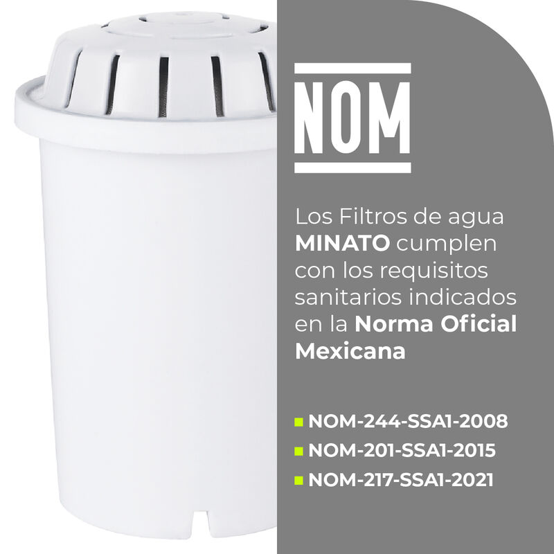 Minato Set De Filtros Alcalinos Multi D&uacute;o Pack ... image number null