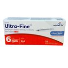 Jeringa Ultra Fine Para Insulina 6mm  31g X      0,5ml/50ui Embecta 10 Jeringas