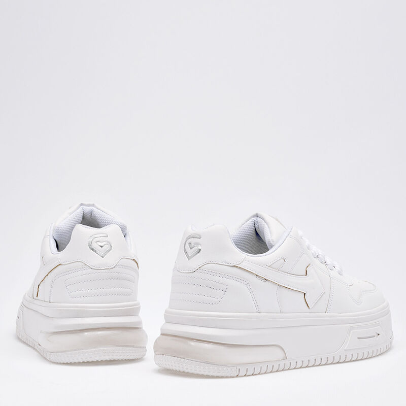 Clasben Tenis Chunky Para Mujer Blanco Cod 1262... image number null