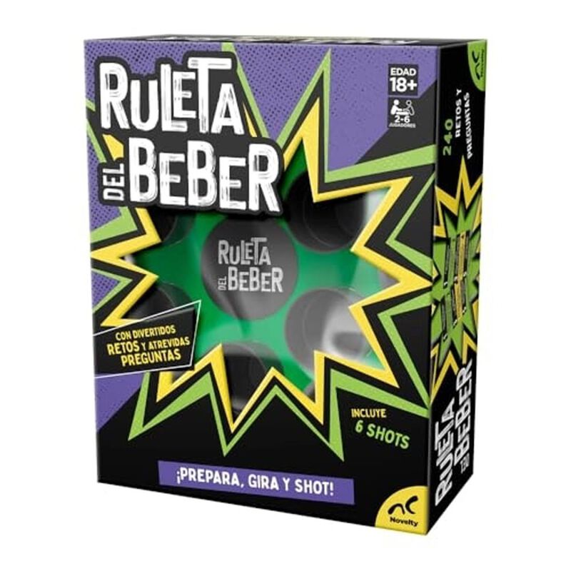 Juego De Fiesta Ruleta del Beber image number null