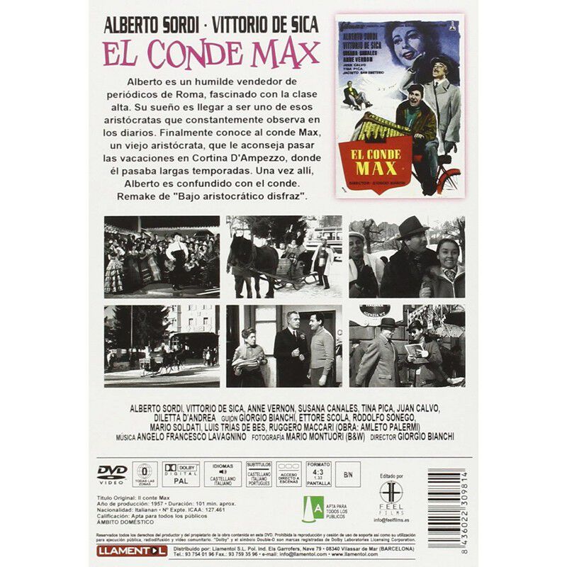 El Conde Max (dvd) image number null