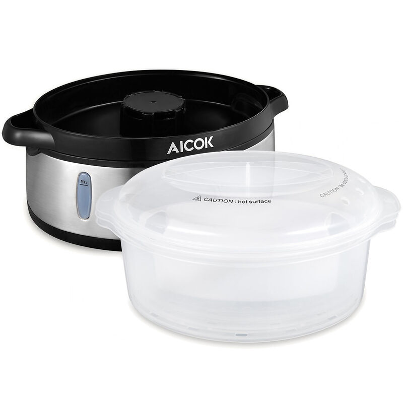 Vaporera Eléctrica Aicok 3 Niveles image number null