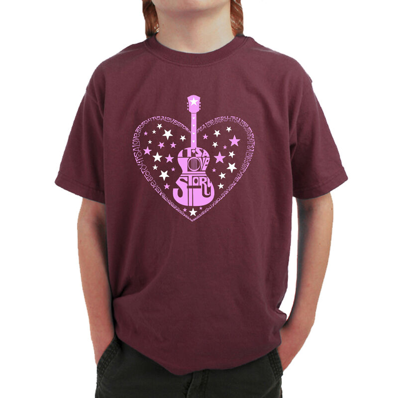 Camiseta Word Art Para Ni&ntilde;o - Es Una Historia D... image number null