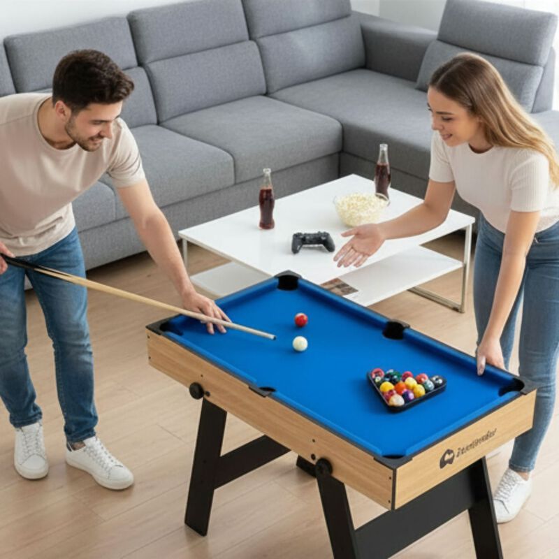 Mesa Multijuegos 5 En 1 Para Ni&ntilde;os &ndash; Billar, Fu... image number null