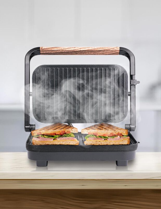Parrilla De Panini Daewoo Dhg-2675 De 2 Rebanad... image number null