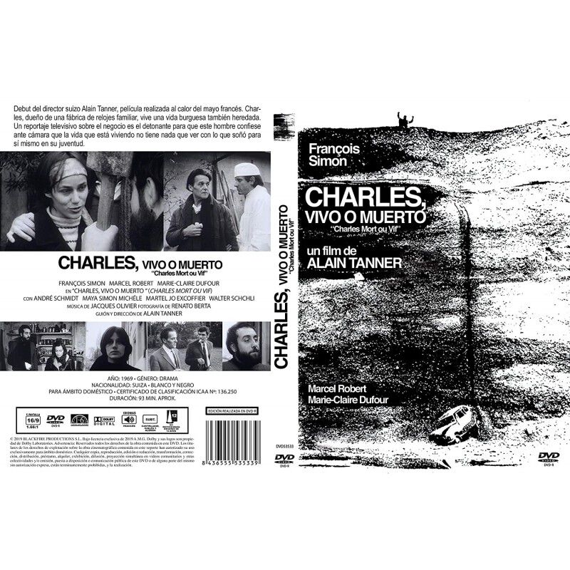 Charles, Vivo O Muerto V.o.s  Dvd. 1969 Charles... image number null