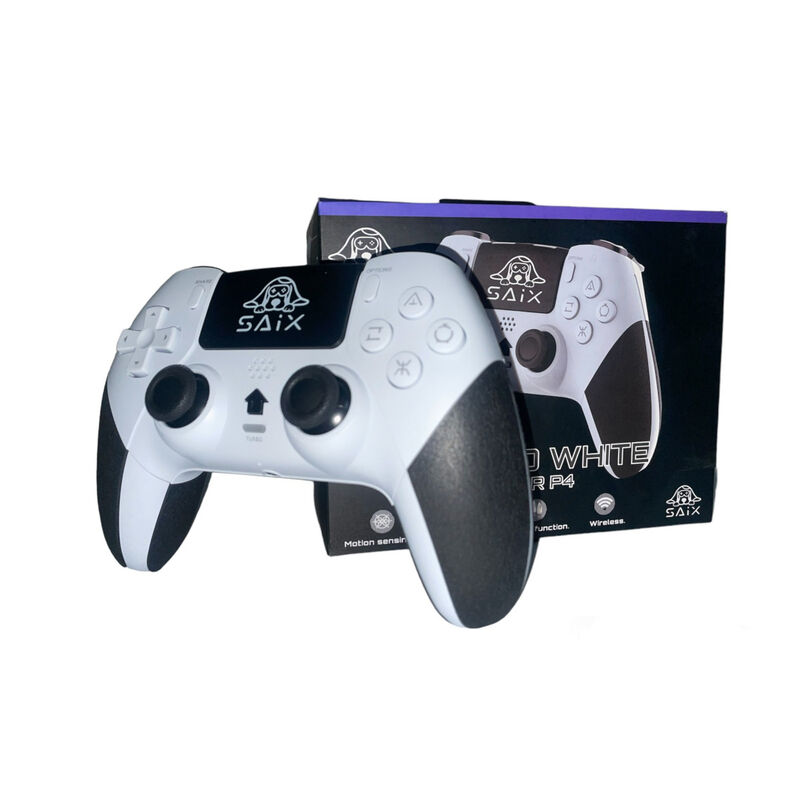 Control Inal&aacute;mbrico SAIX Apolo White para PS4 &ndash;... image number null