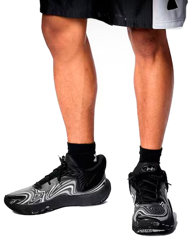 Tenis Caballero Under Armour Spawn Negro 302764... image number null