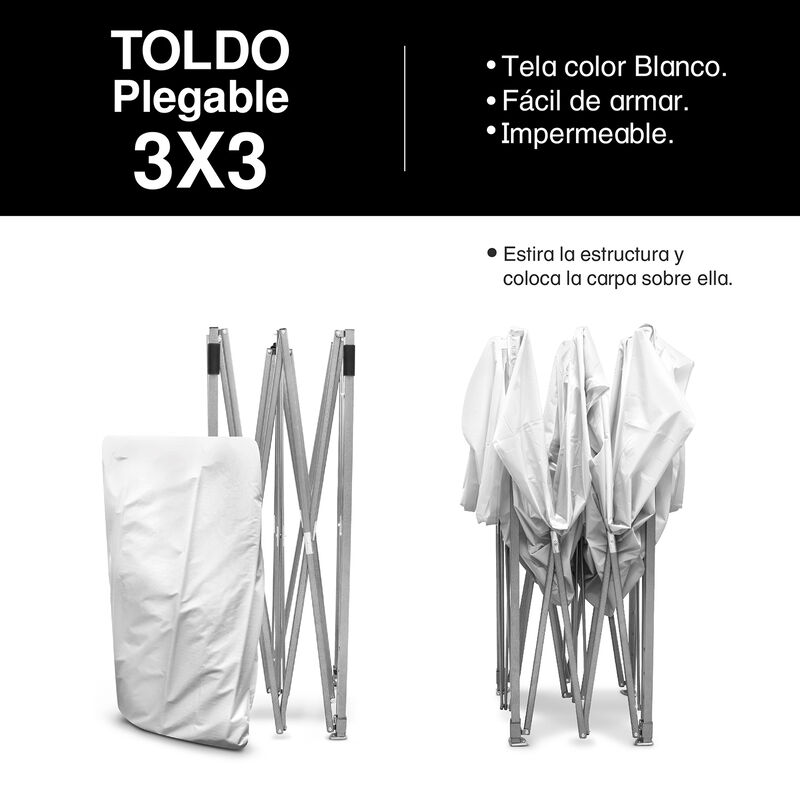 Toldo / Carpa en color Blanco image number null
