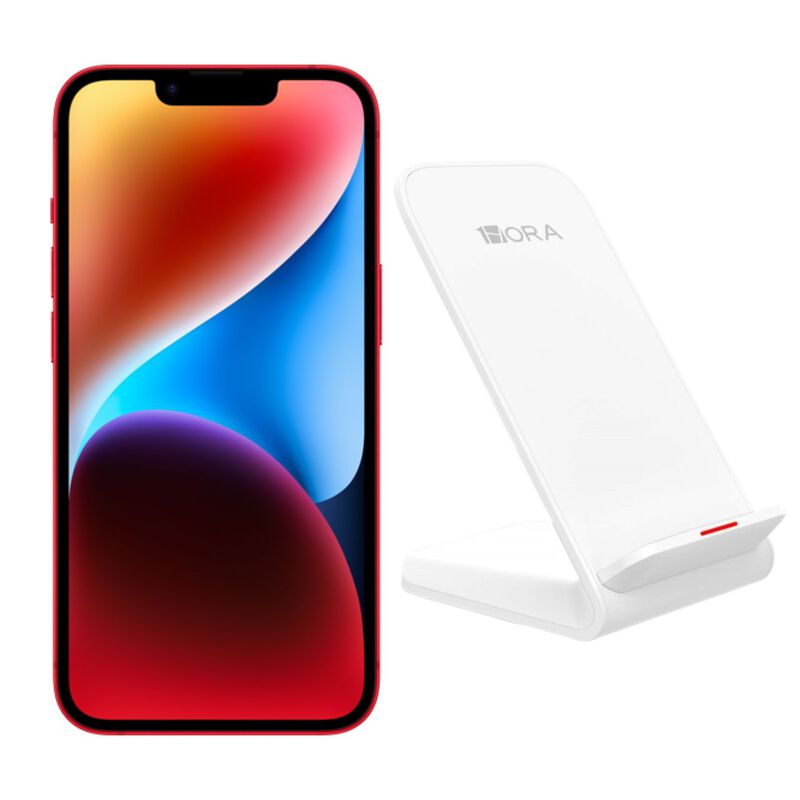 iPhone 14 128GB Rojo E-SIM Reacondicionado + Ba... image number null